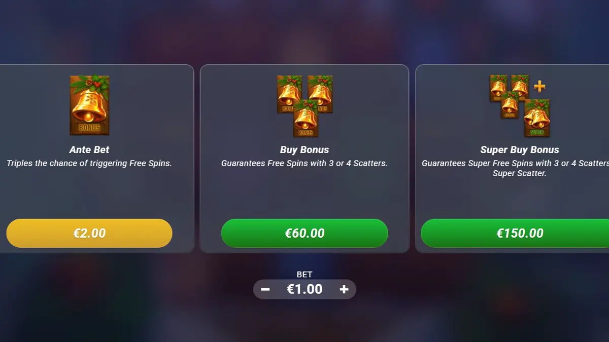 Cenário festivo e aconchegante do jogo de slot Holly com luzes de fada